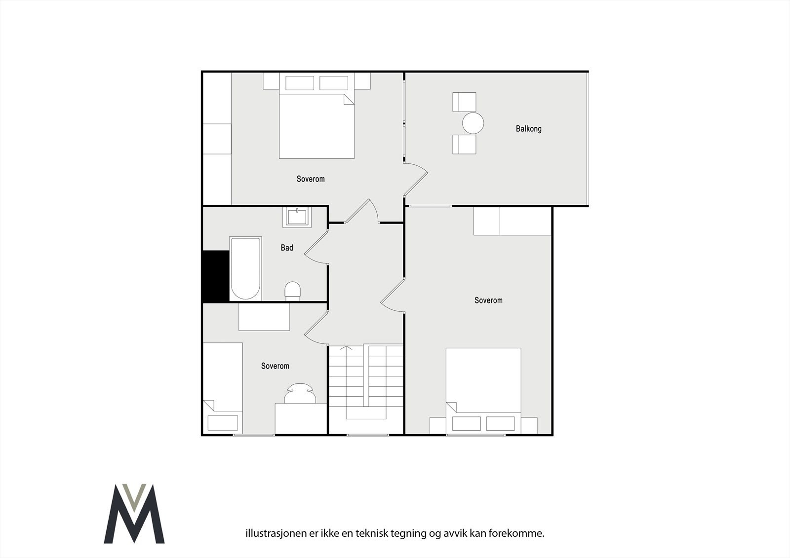 Plantegning - 2. etasje Galleribilde