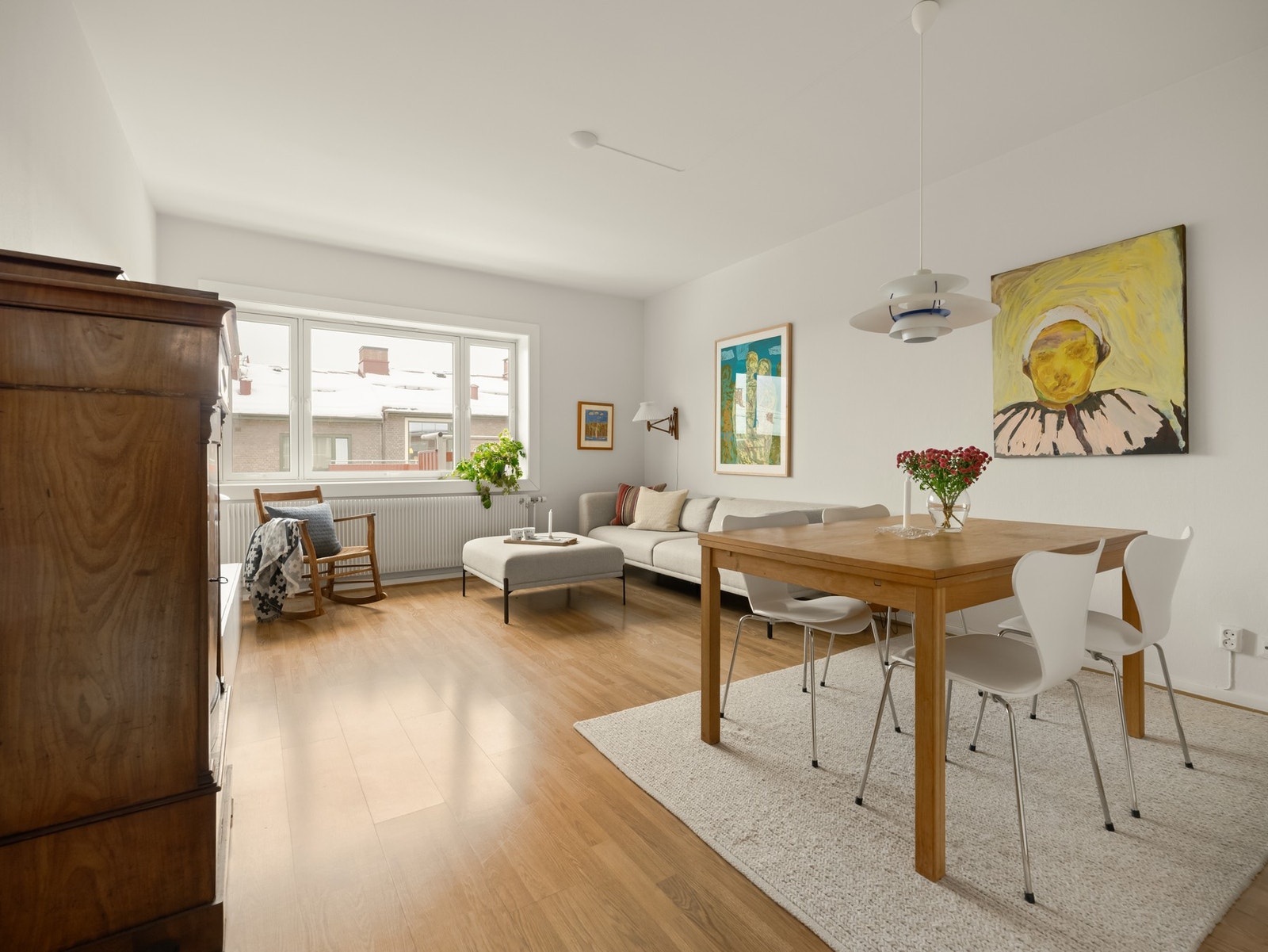 Velkommen til Sandefjordgata 3B og denne 2-roms leiligheten!
Foto: Alexander Granlie | @boliggram Galleribilde