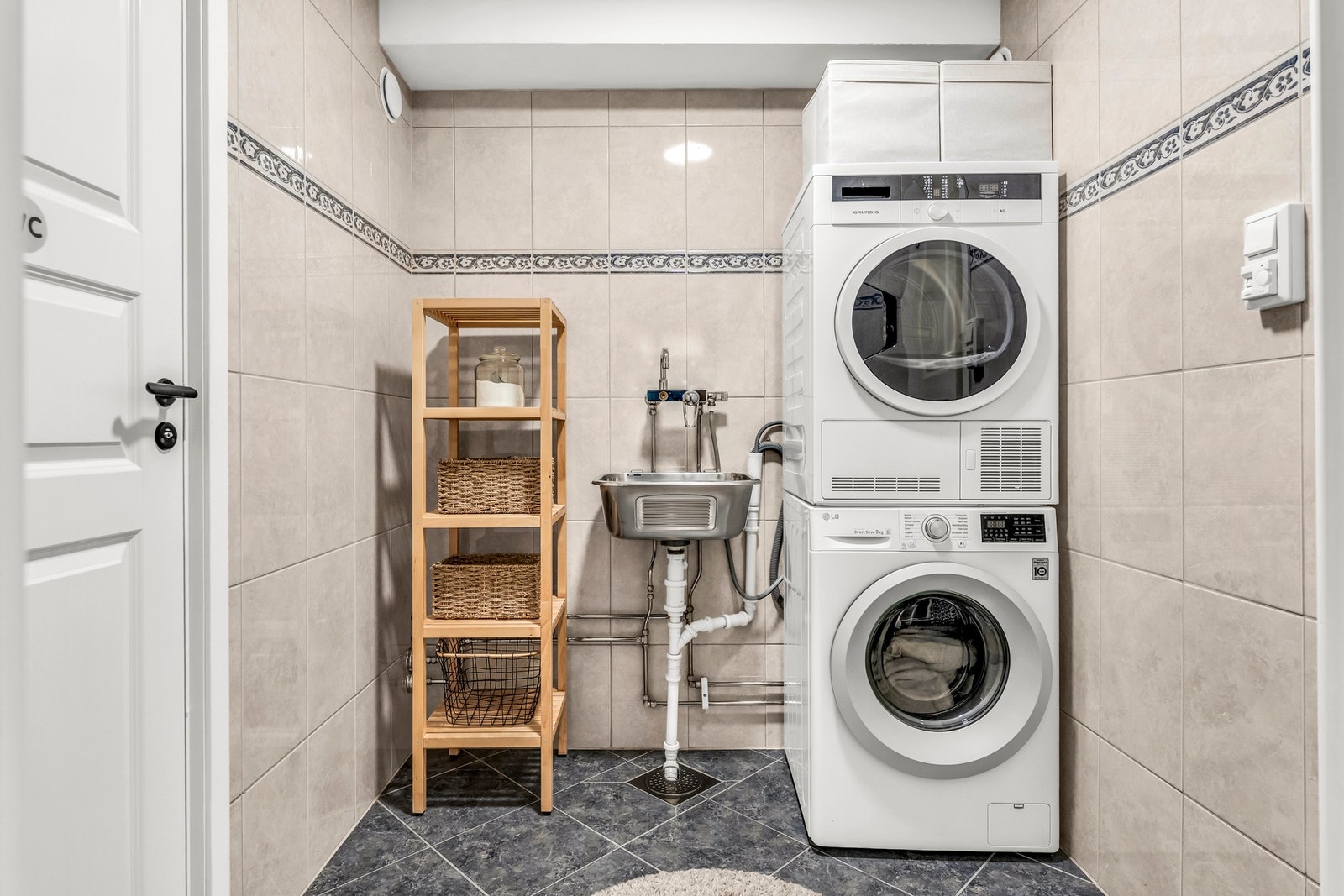 Praktiske vaskerom. Galleribilde