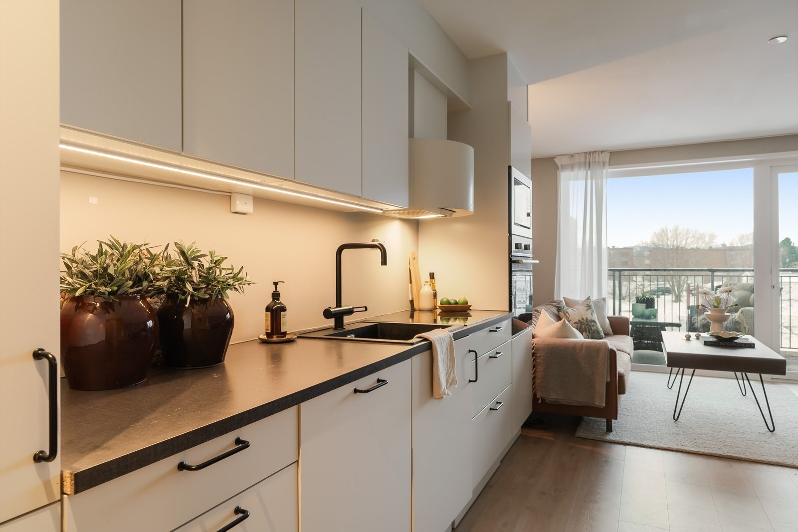 Kjøkkenet er holdt i god stand og har fått TG1 av takstmann. Galleribilde