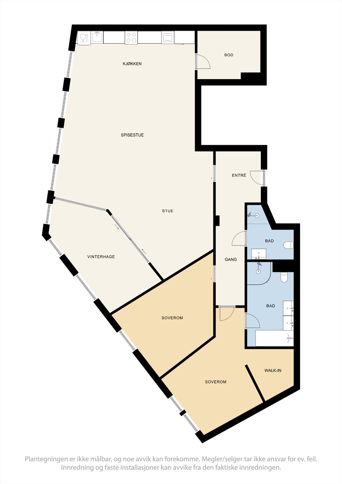 Plantegning. Galleribilde