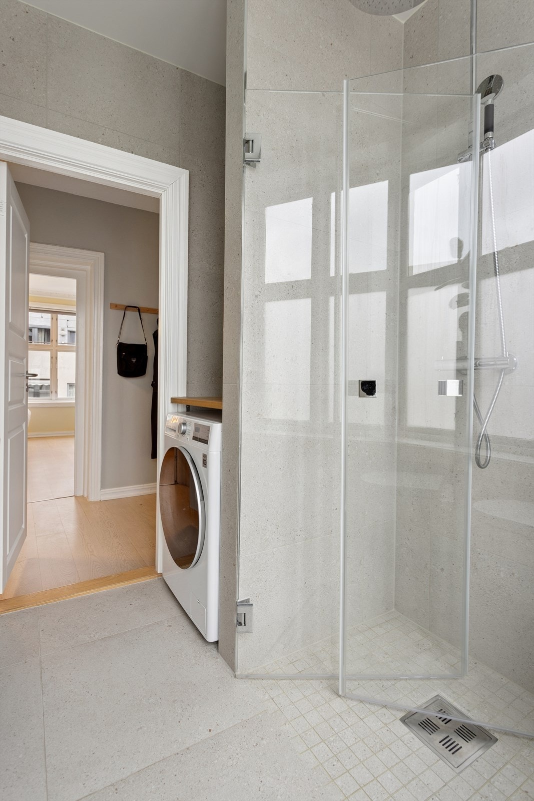 Det er også tilrettelagt med opplegg for vaskemaskin. Galleribilde