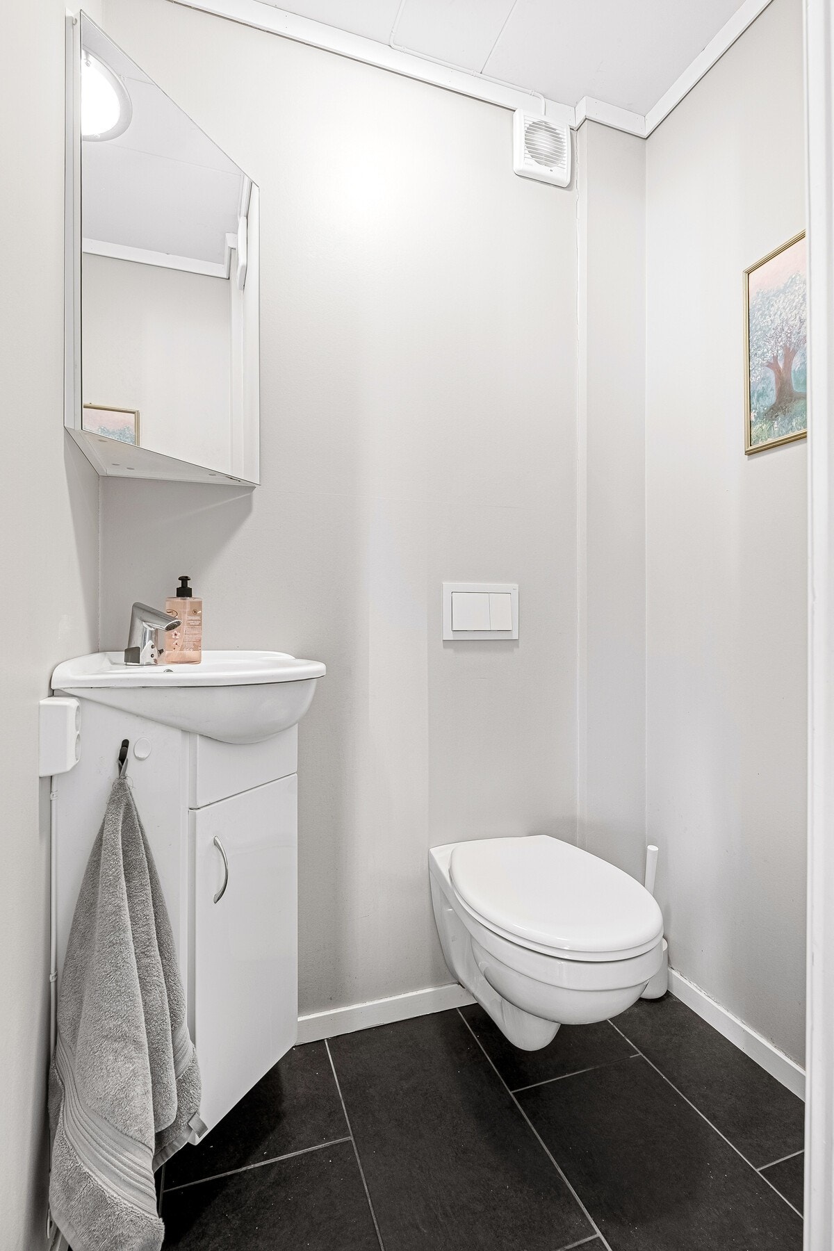 Toalettrom plassert sentralt i 1. etasje. Galleribilde