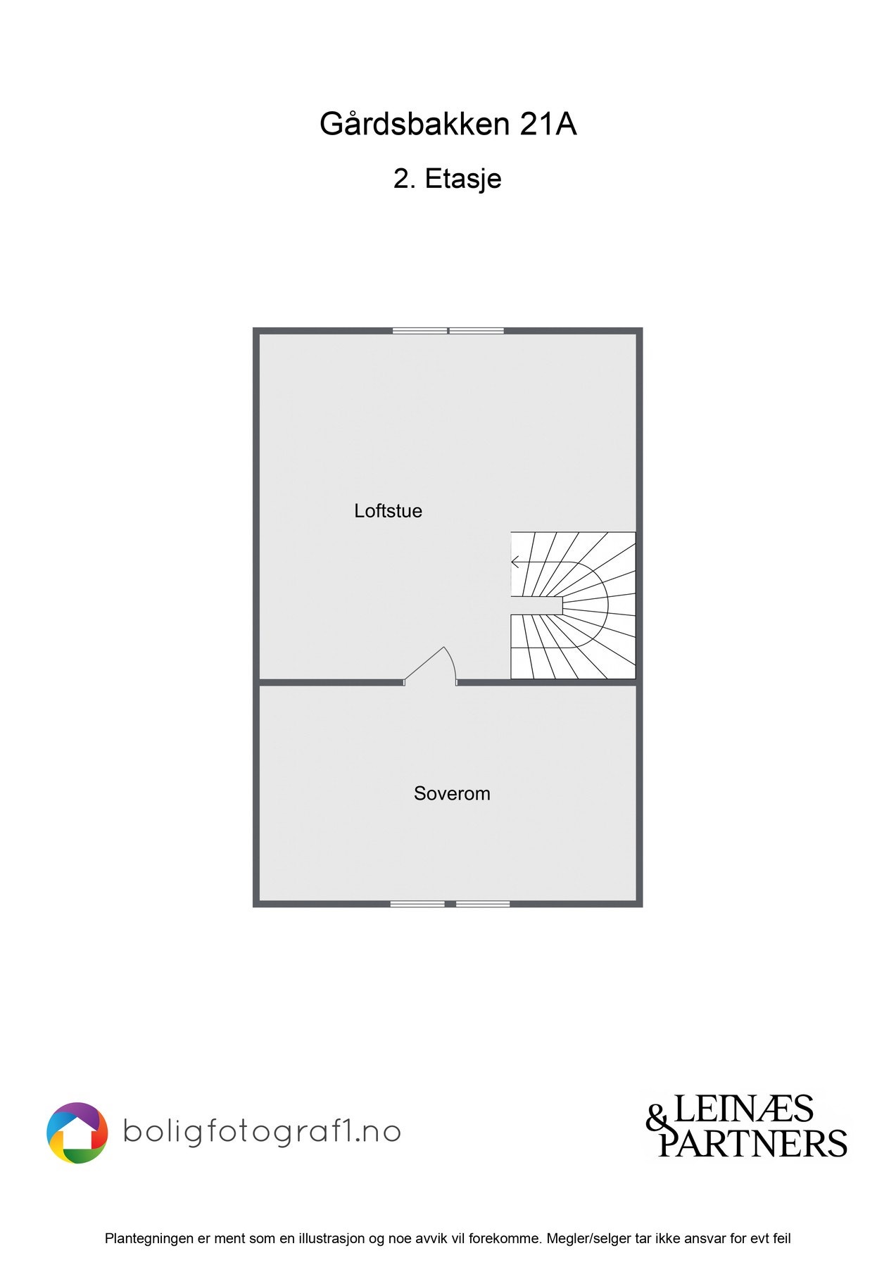 Plantegning 2.etasje. Galleribilde