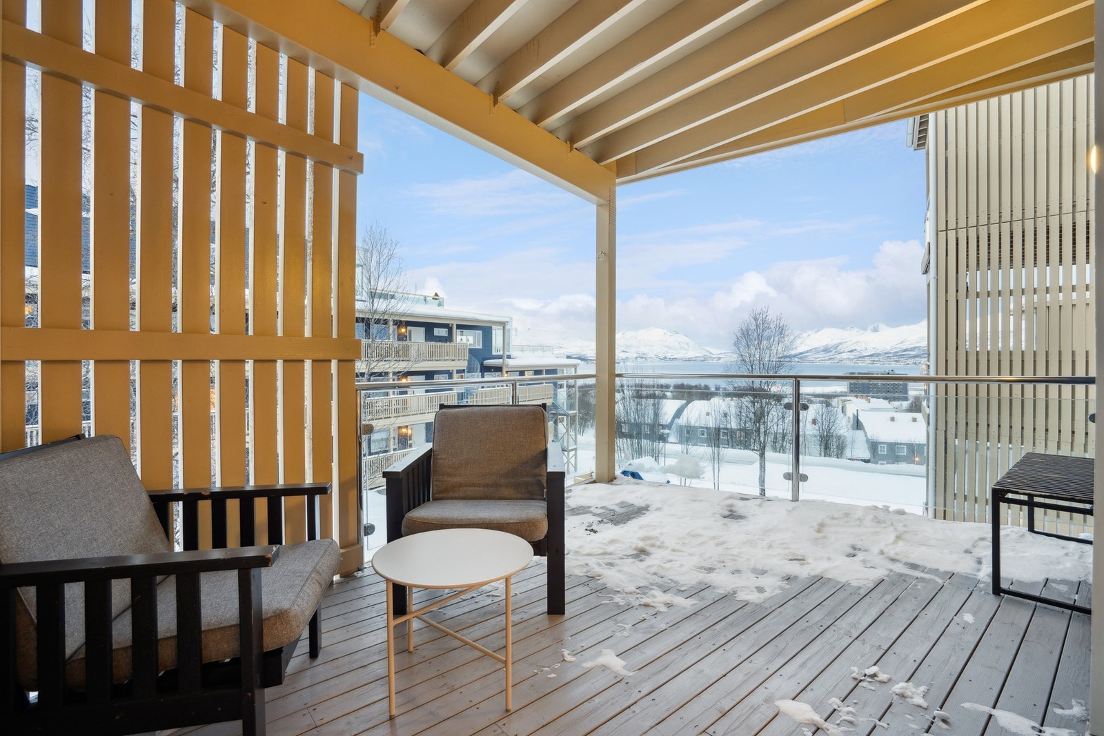 Her har du mye fin sol om ettermiddagen Galleribilde