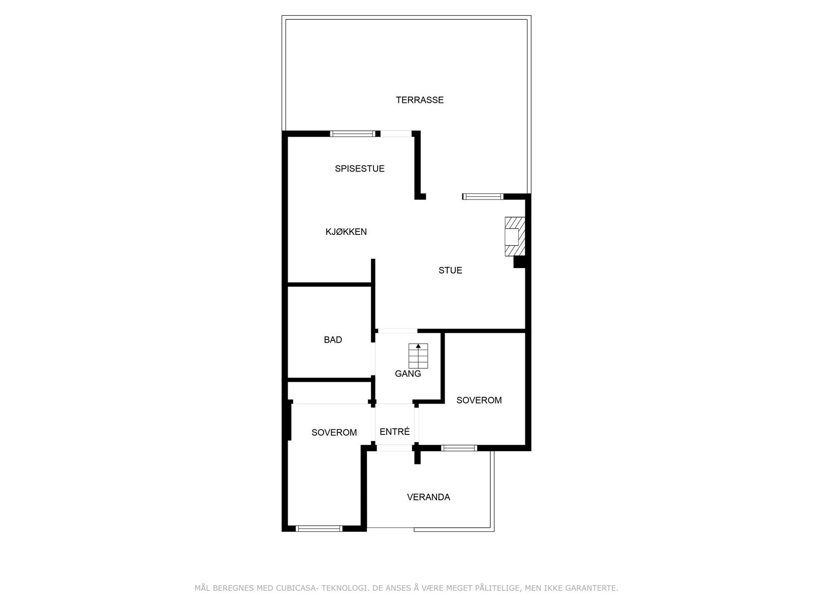 Plantegning Galleribilde