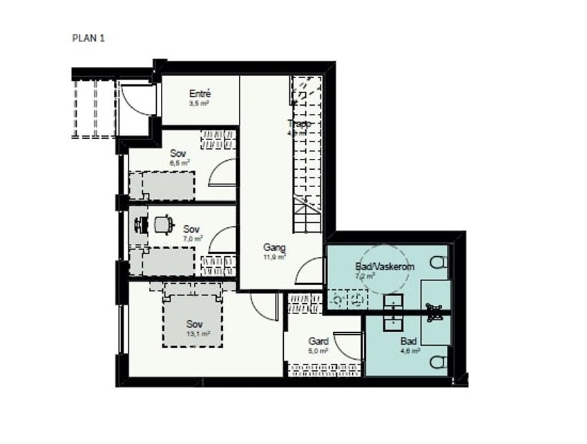 1 etasje Galleribilde