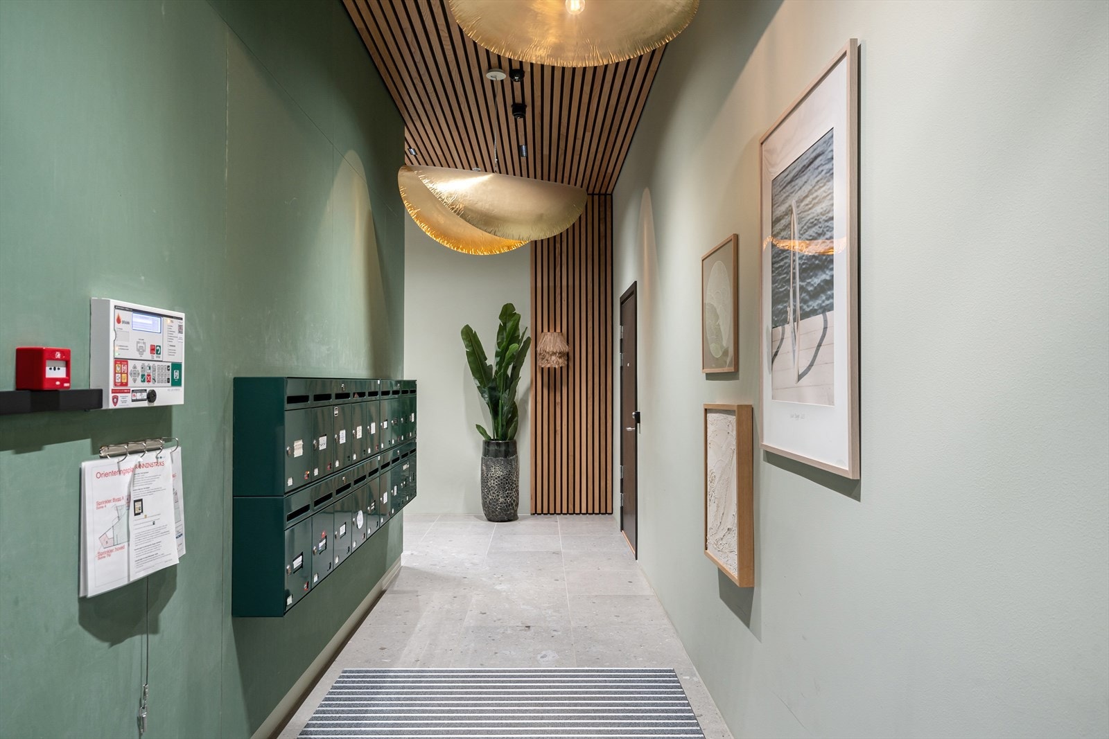 Allerede i oppgangen får man et godt førsteinntrykk. Galleribilde