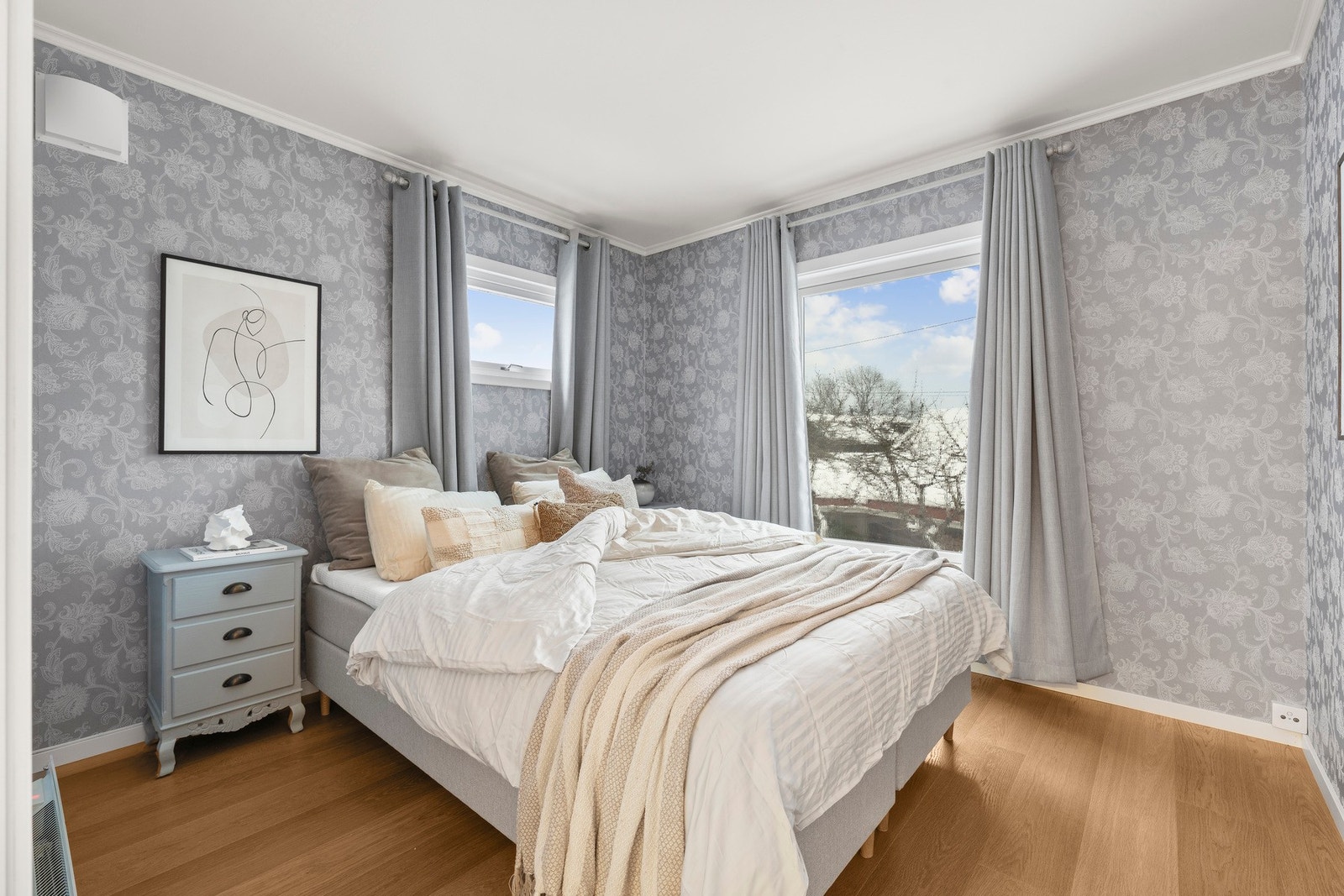 Soverommet er romslig og rolig plassert. Galleribilde