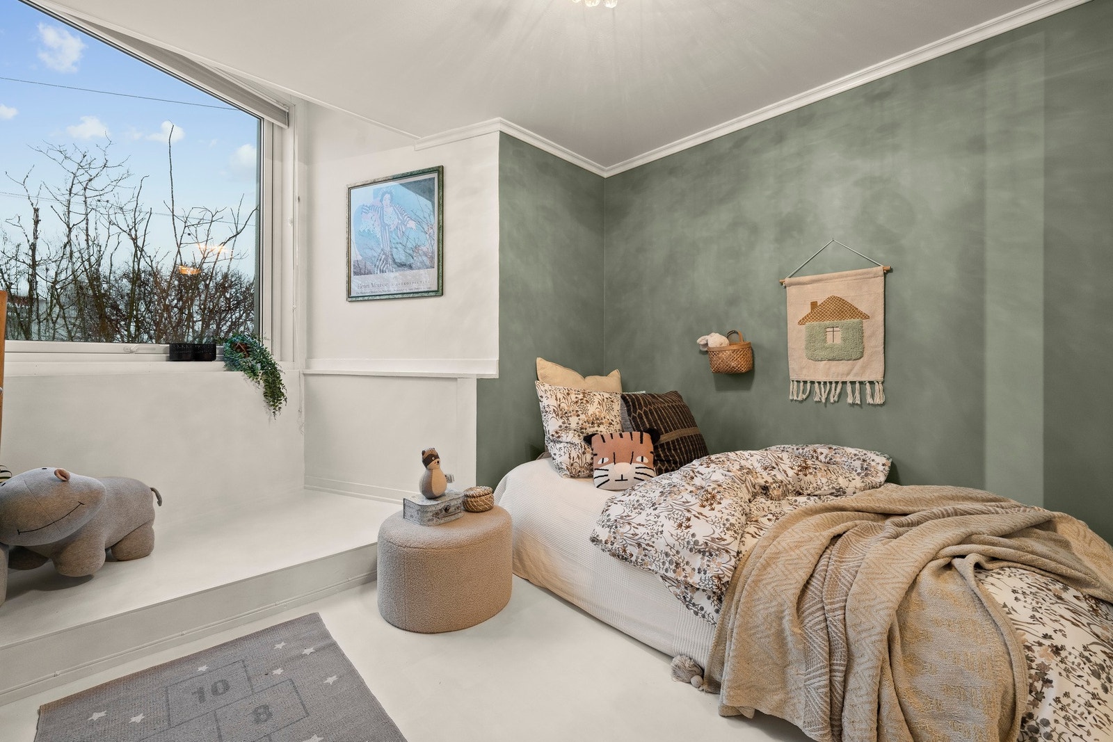 Fleksibiliteten gjør at boligen enkelt kan tilpasses familiens behov gjennom ulike livsfaser. Galleribilde