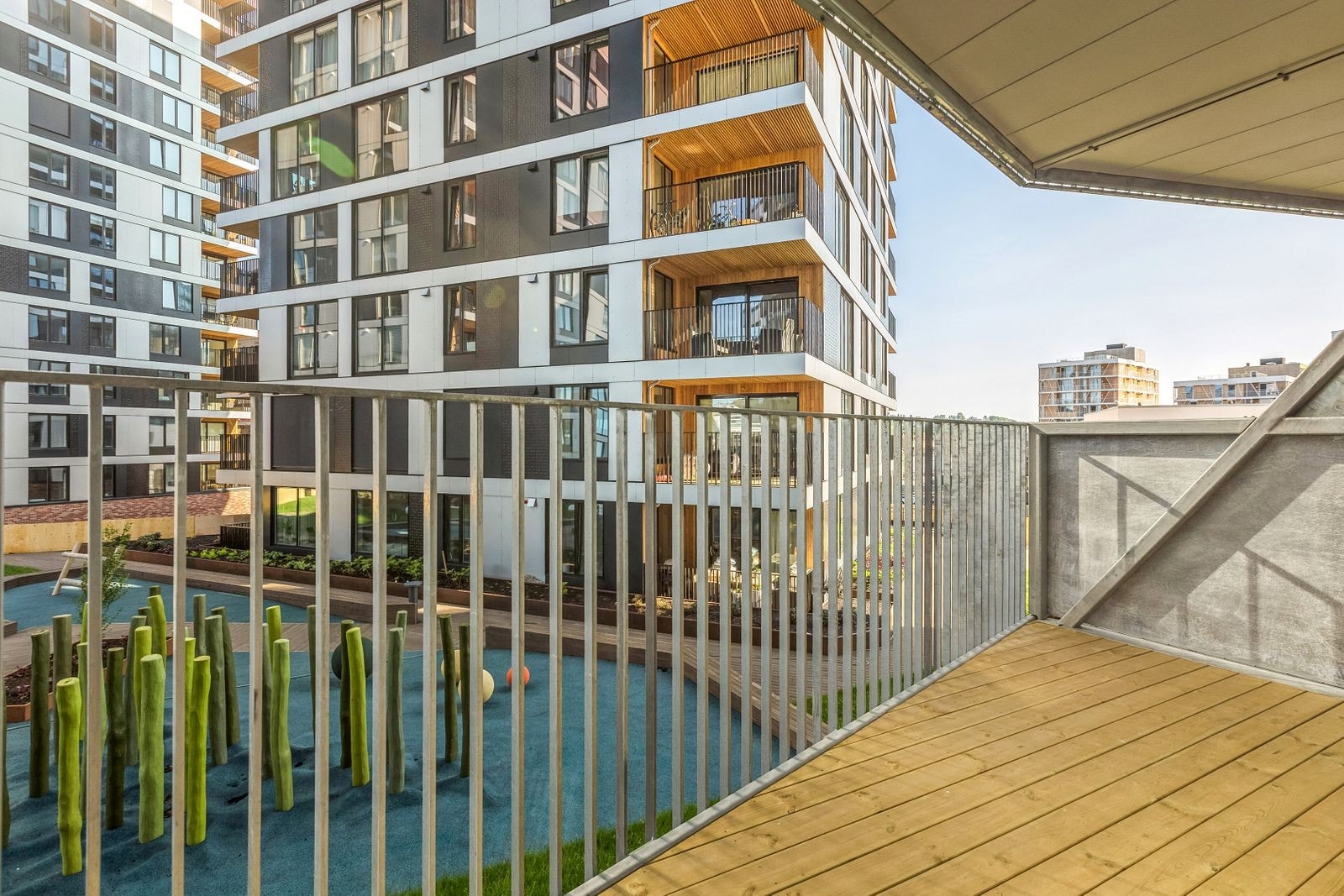 Balkong med direkte utgang fra stue. Galleribilde