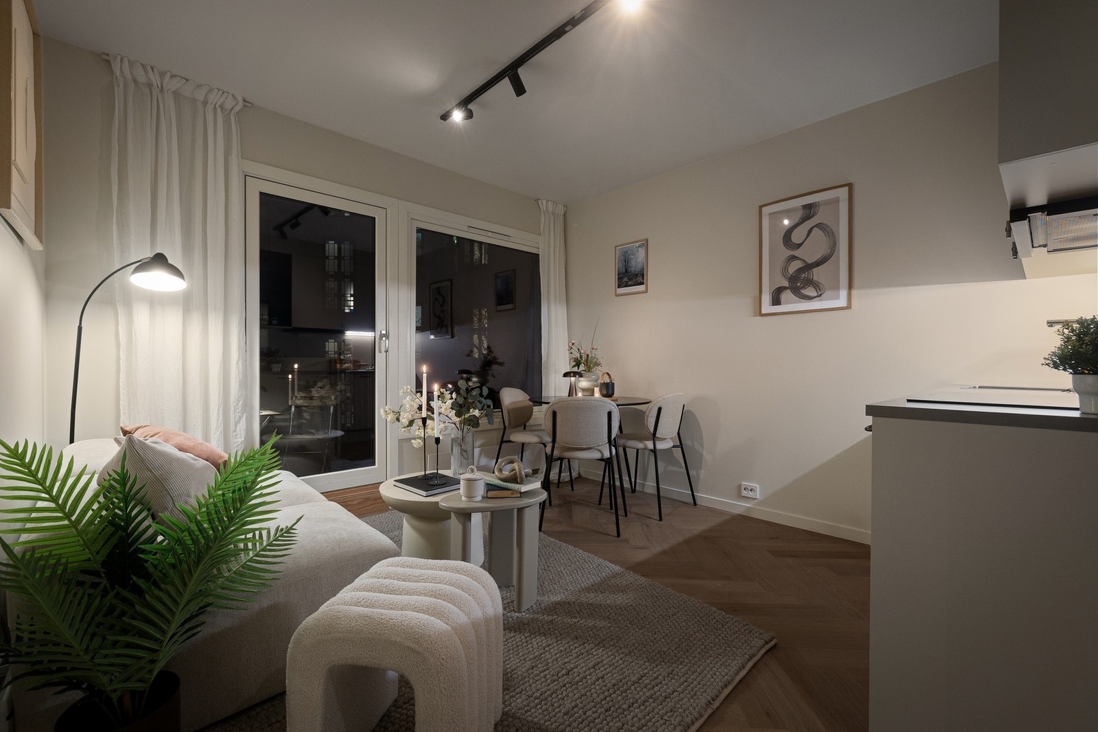 Gjennomgående 3-roms med meget høy standard. Foto: Trond Walsø / Walso Work Galleribilde