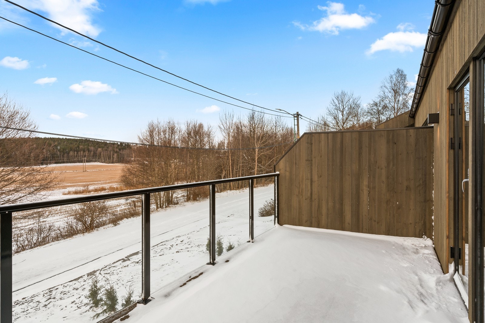 Her er det god plass til en sittegruppe for utendørs hygge. Galleribilde