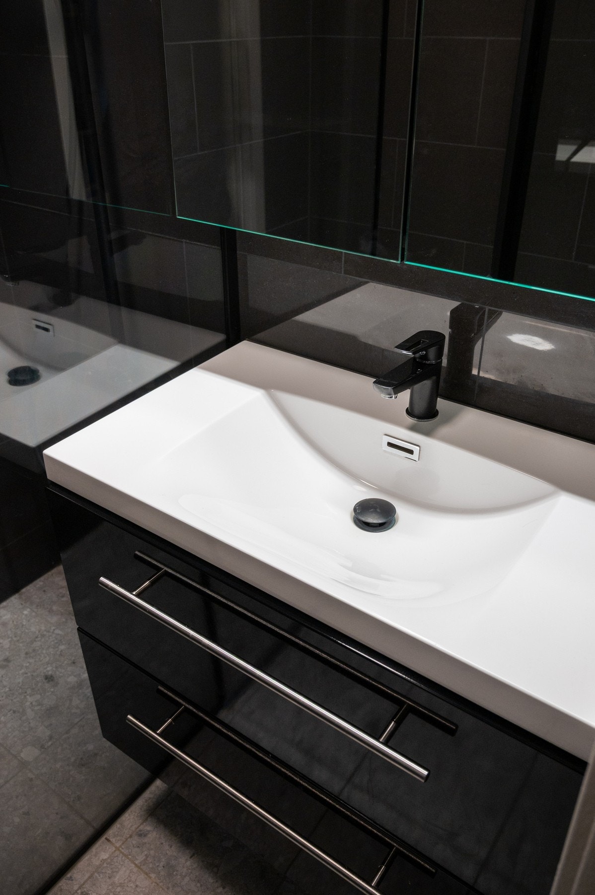 Baderommet er oppgradert i 2023. Galleribilde