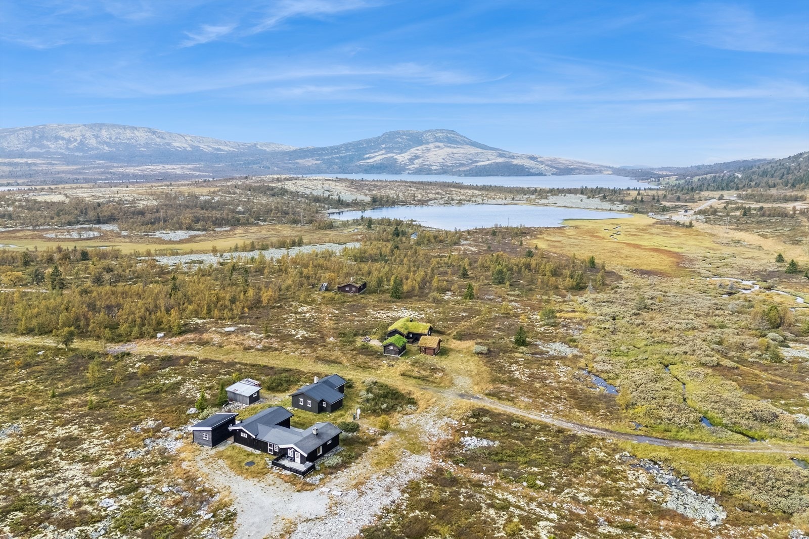 Venabygdsfjellet byr på flott natur med flere fiskevann. Galleribilde