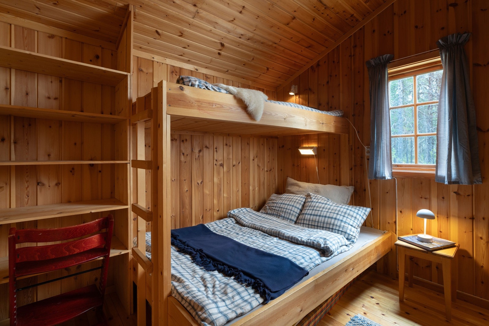 Soverom 1 med familiekøye. Galleribilde