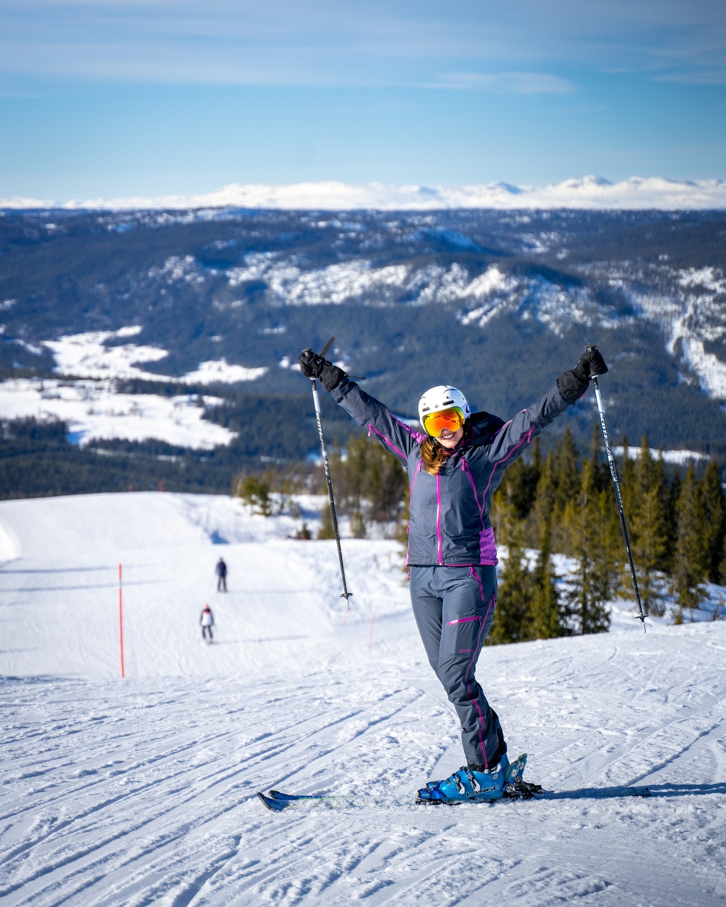 Nesfjellet Alpinsenter - 25 minuters kjøring fra hytta. Foto; Lars Storheim. Galleribilde