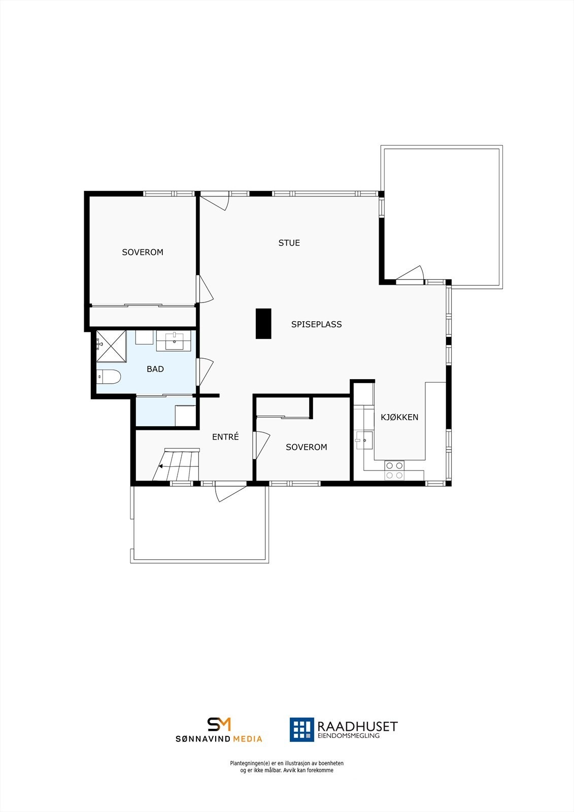 2D Plantegning | 2. Etajse Galleribilde