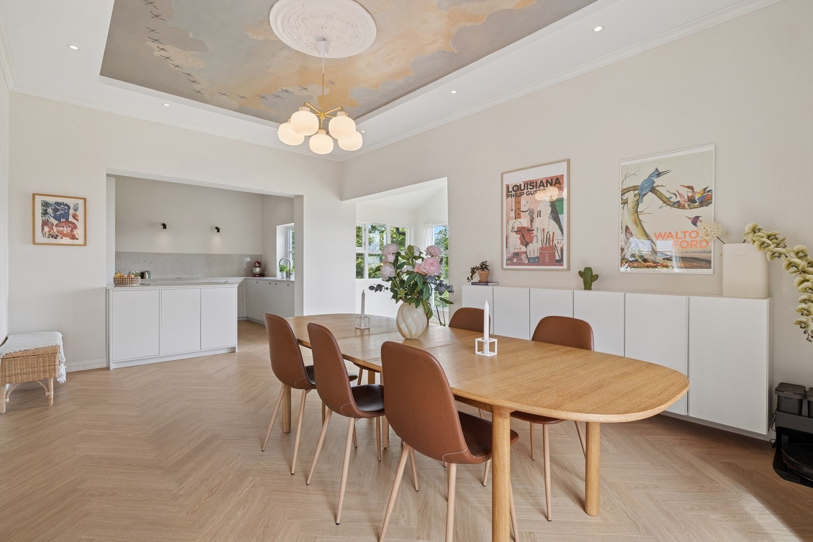 Vannbåren varme i gulv i 1.etasje. Galleribilde