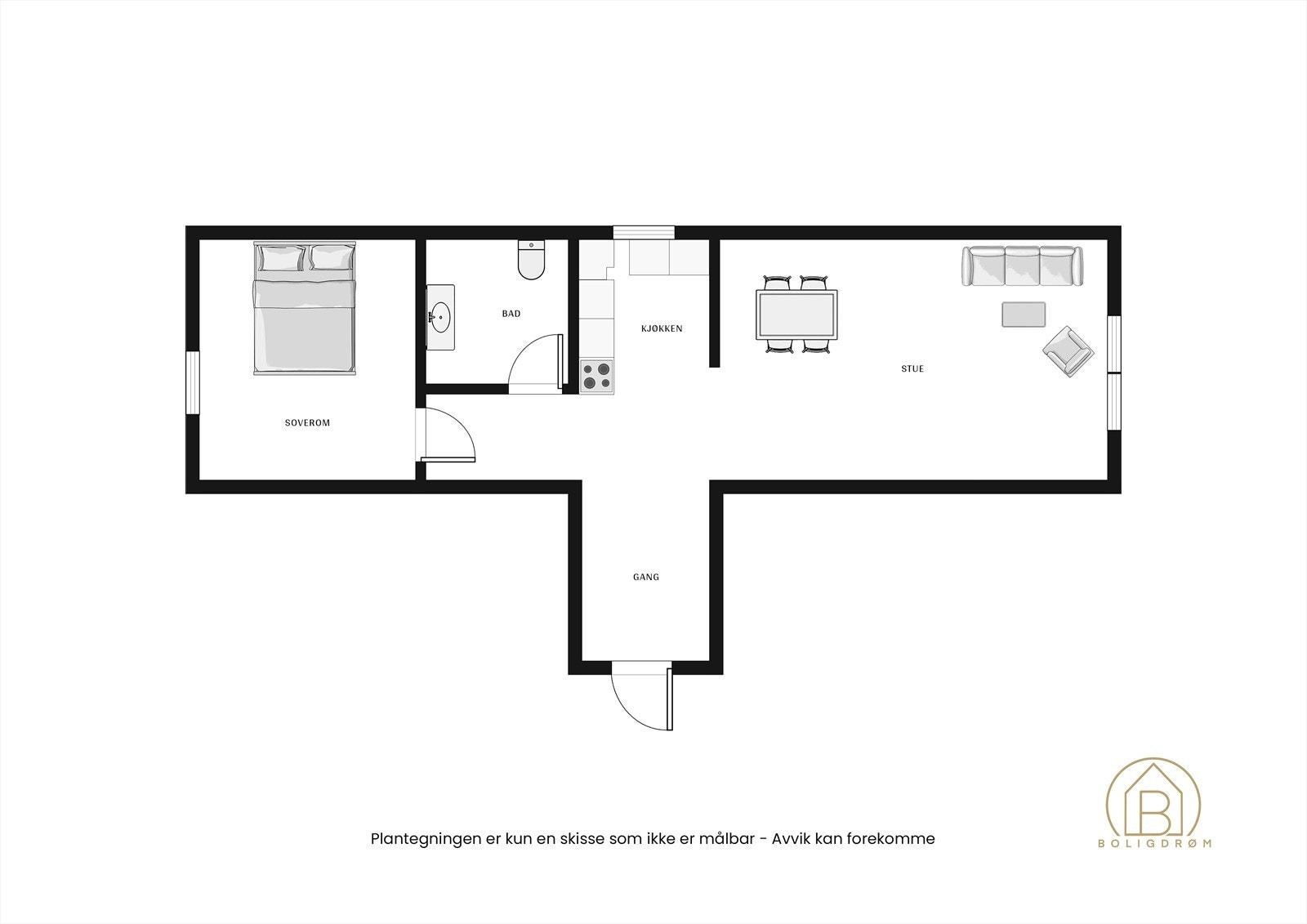 Plantegning. Galleribilde