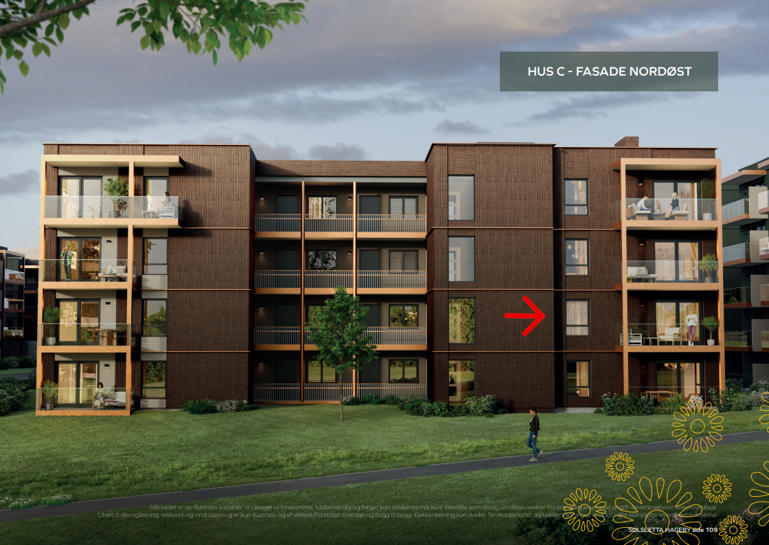 Herlig endebeliggenhet! Leiligheten holder en gjennomgående pen standard. Det er parkett på gulv, fjernvarme, balansert ventilasjon og mye mer! Galleribilde