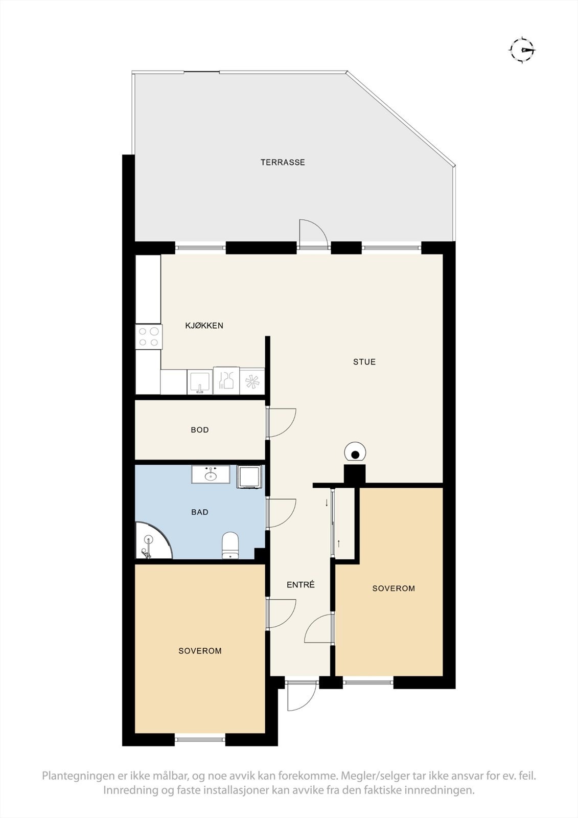 Plantegning | 1. etasje Galleribilde
