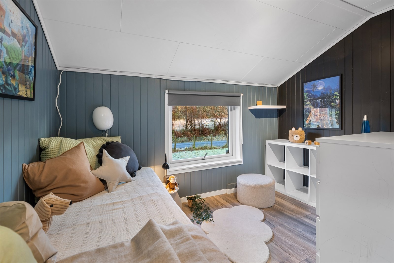 Soverommet her passer ypperlig som barnerom. Galleribilde