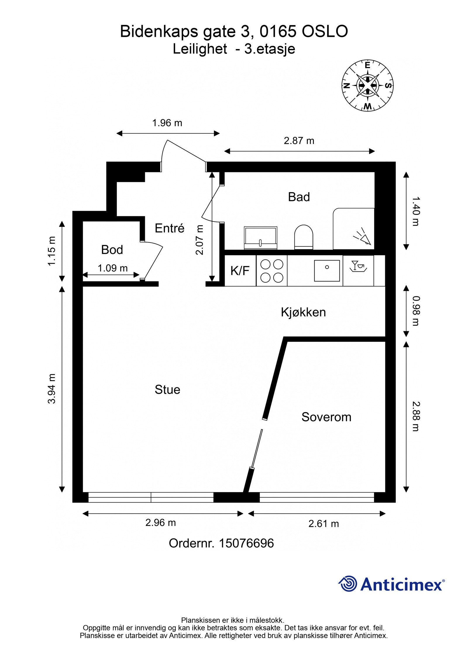 Plantegning. Galleribilde