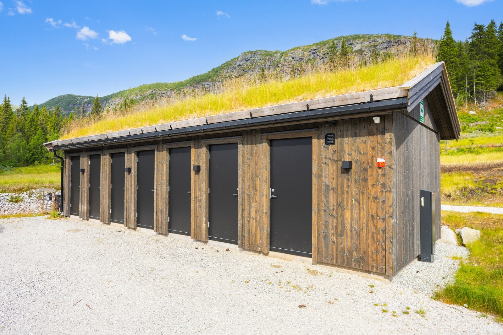 Utvendig bod på ca 5 kvm. Galleribilde