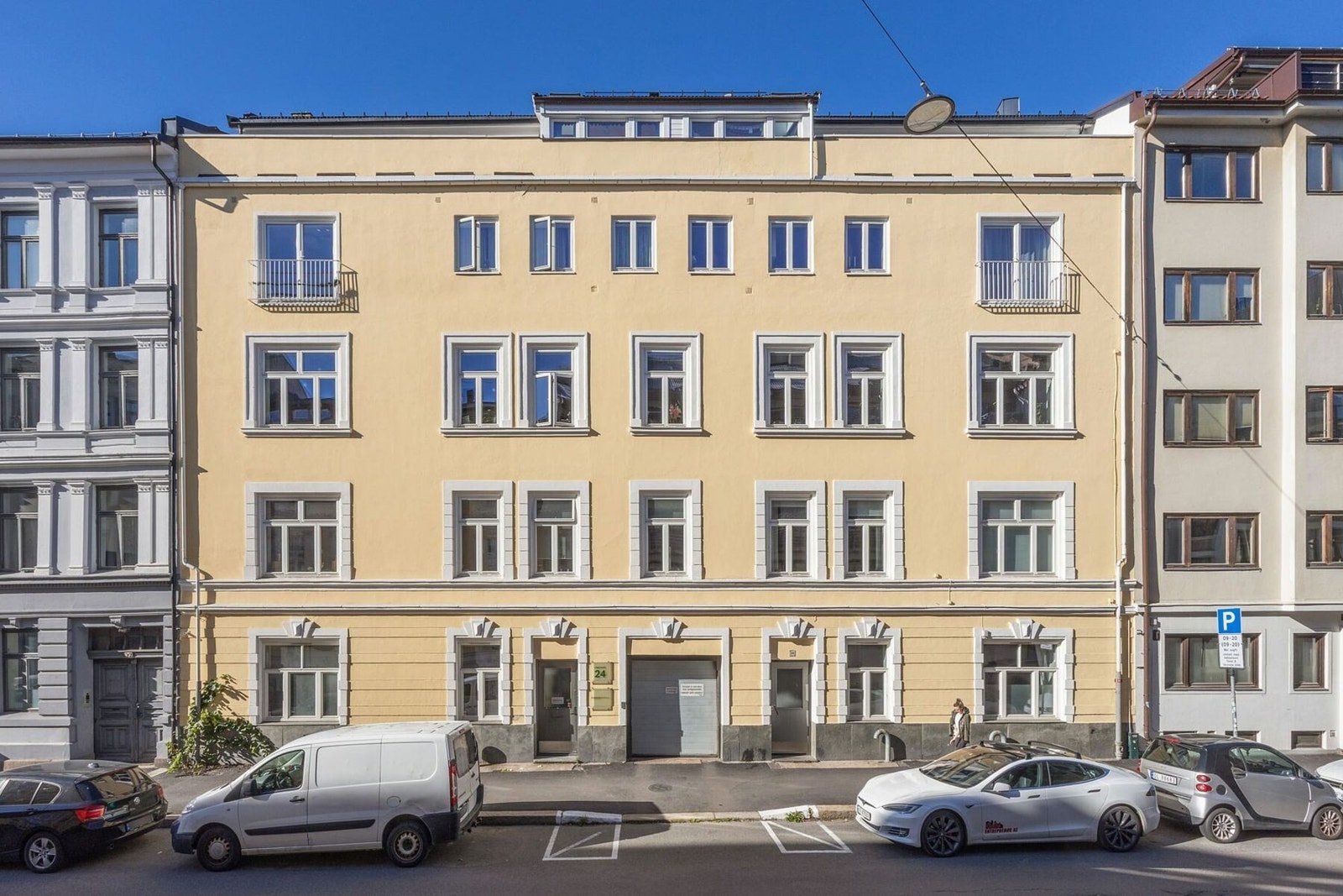 Leiligheten har en attraktiv beliggenhet på Majorstuen. Galleribilde