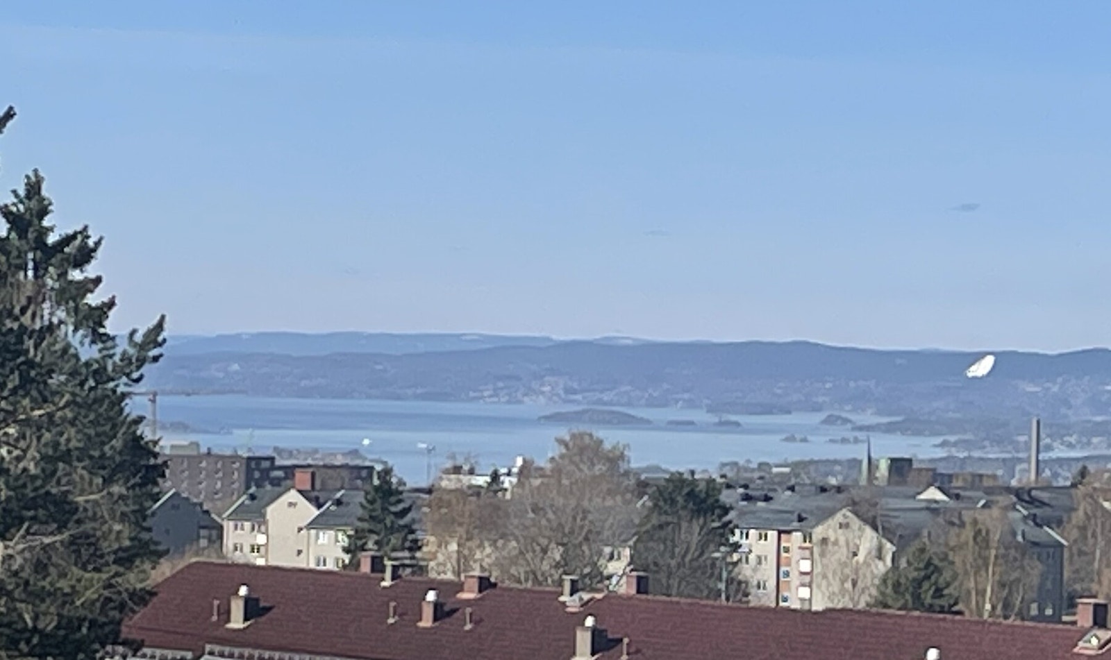 Privat utsiktsbilde Galleribilde