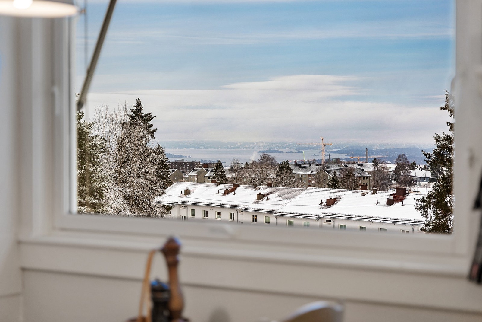 Utsikt fra kjøkkenvindu Galleribilde