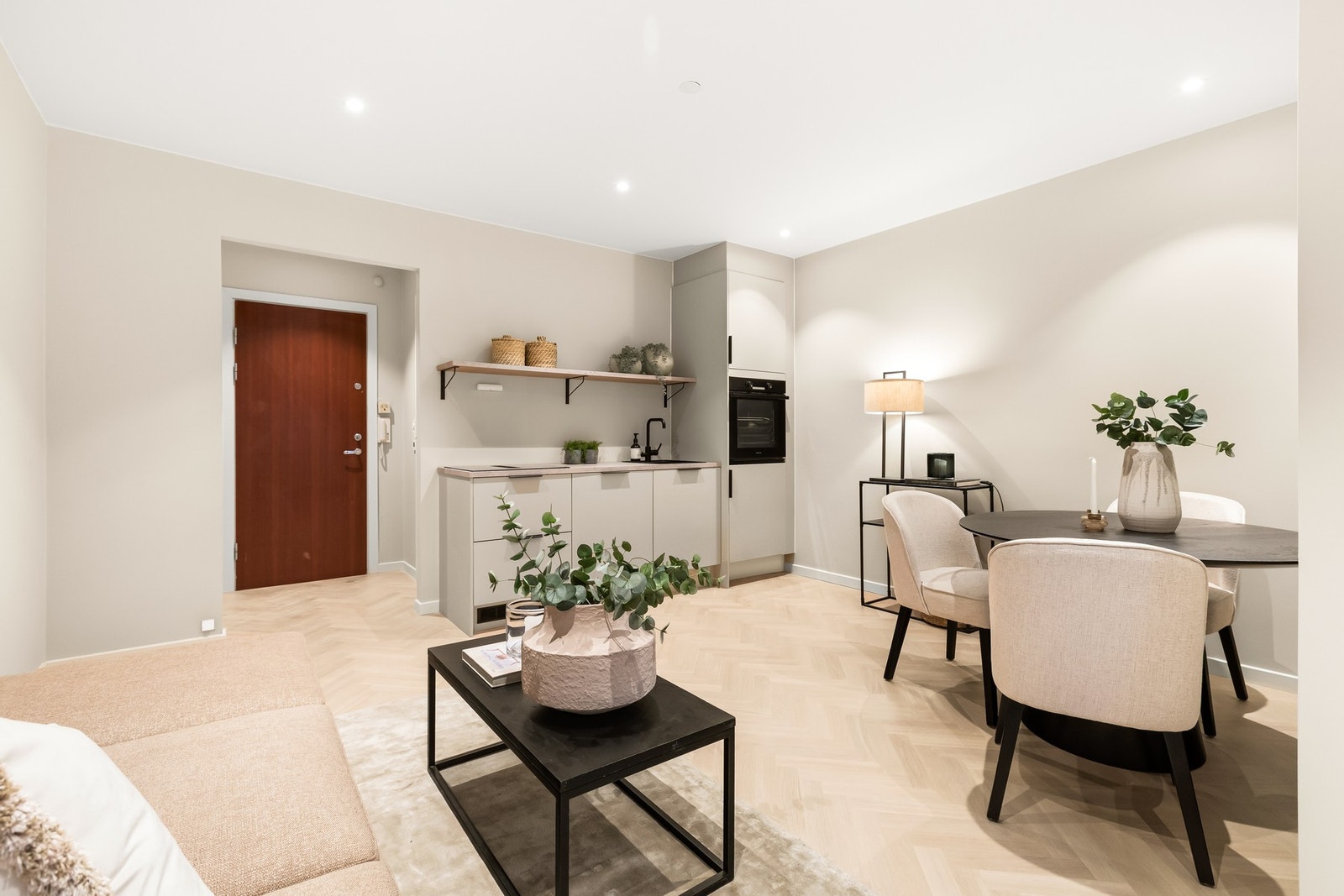 Leiligheten har en meget god og optimalisert planløsning hvor hver eneste kvadratmeter er godt utnyttet. Galleribilde