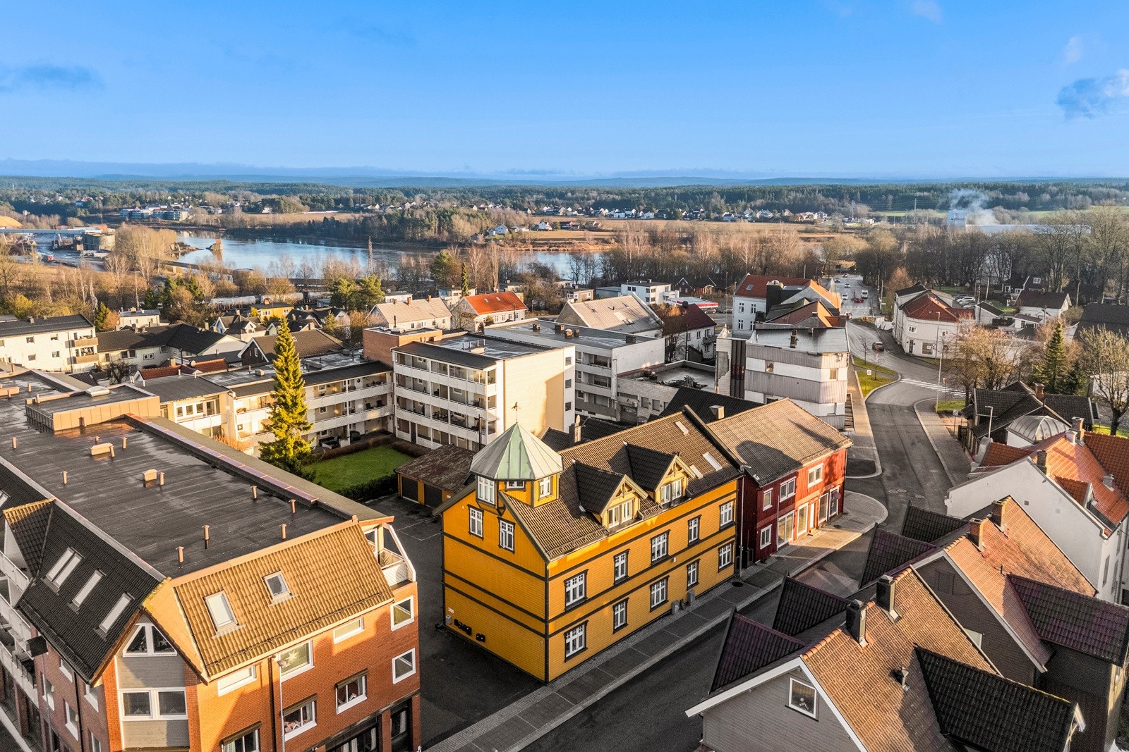 Sentral beliggenhet Galleribilde