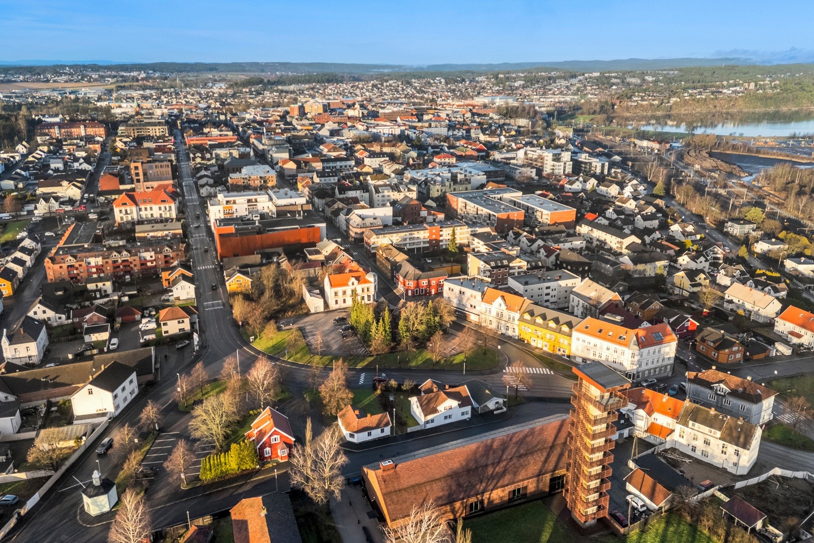 Dronefoto Galleribilde