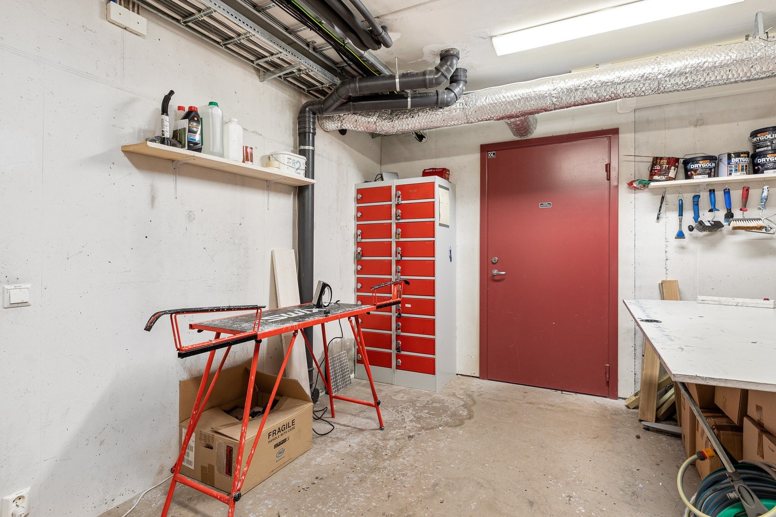 Beboere i sameiet har tilgang til felles smørebod Galleribilde