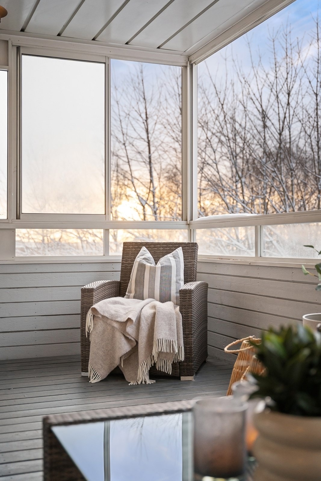 Detalj balkong/"vinterhave" Galleribilde