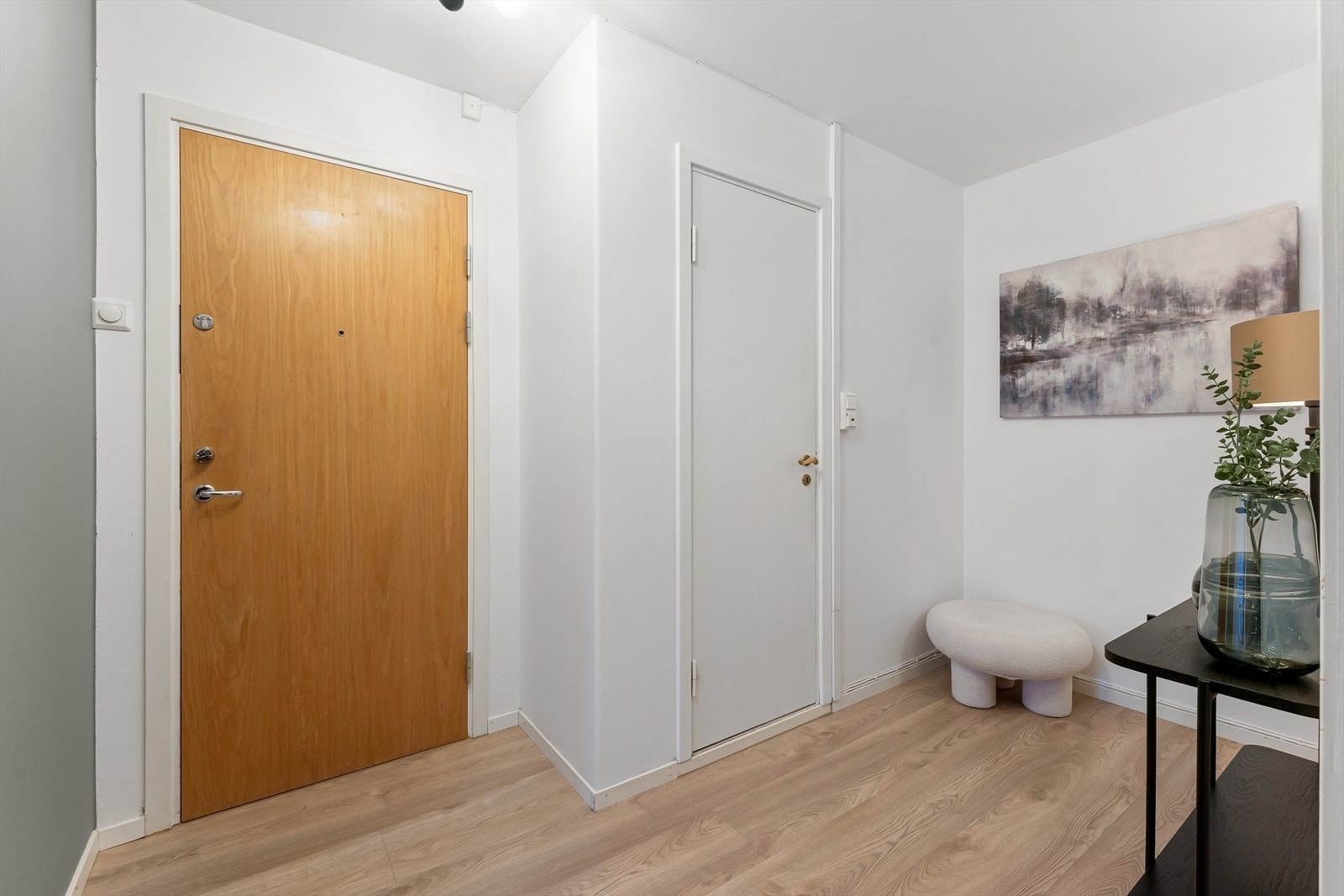 Entré med garderobenisje og adkomst bad/WC Galleribilde