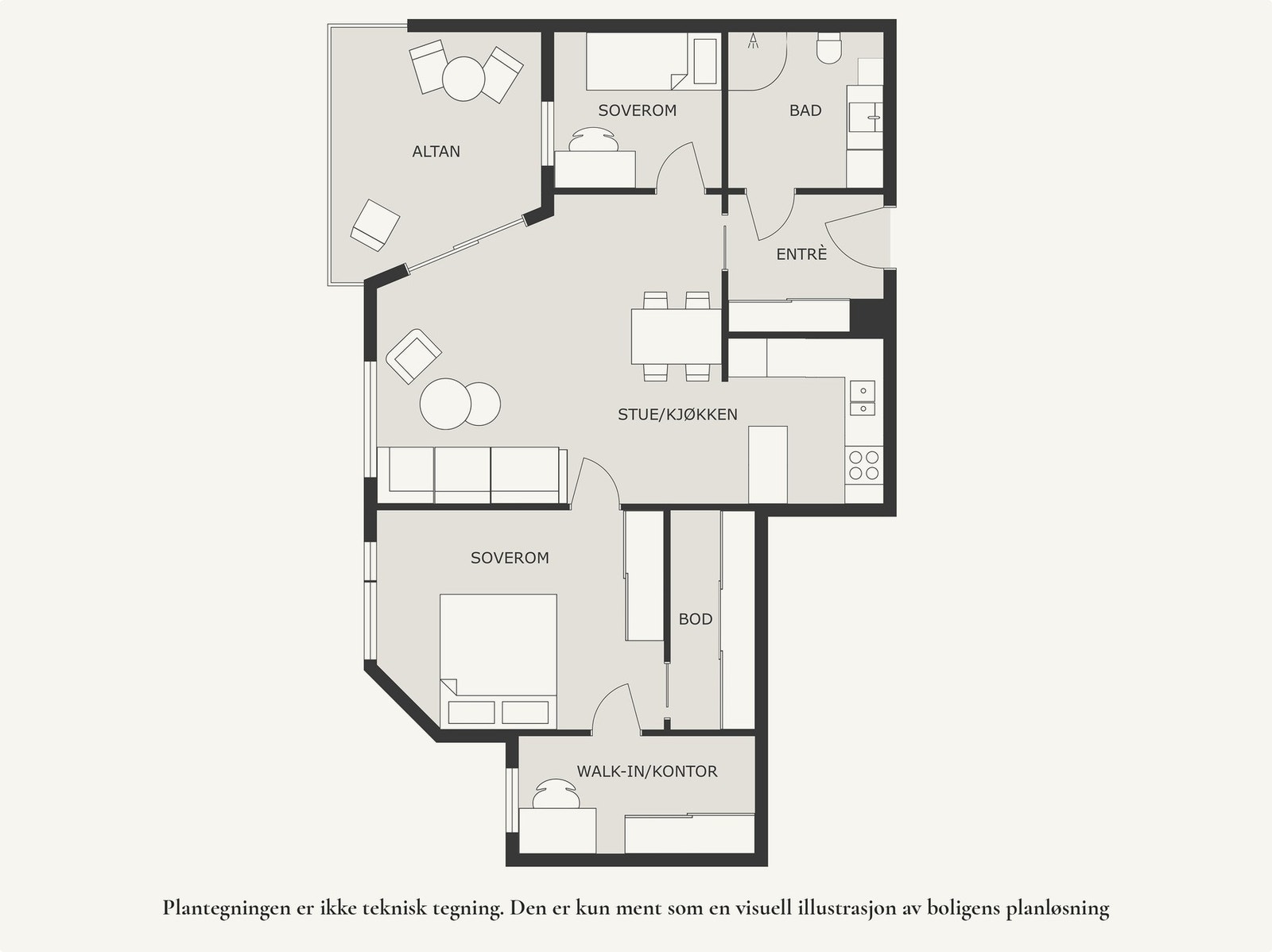 Plantegning. Galleribilde