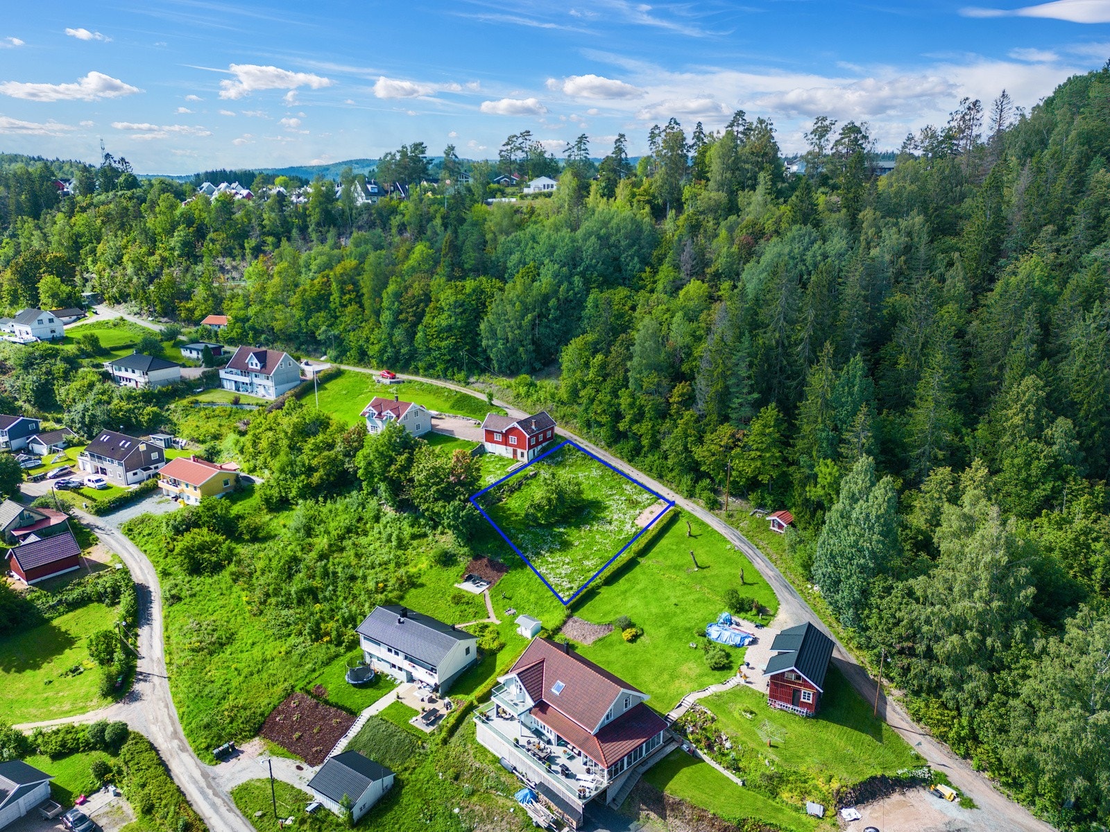 Høydefoto med ca grenser Galleribilde