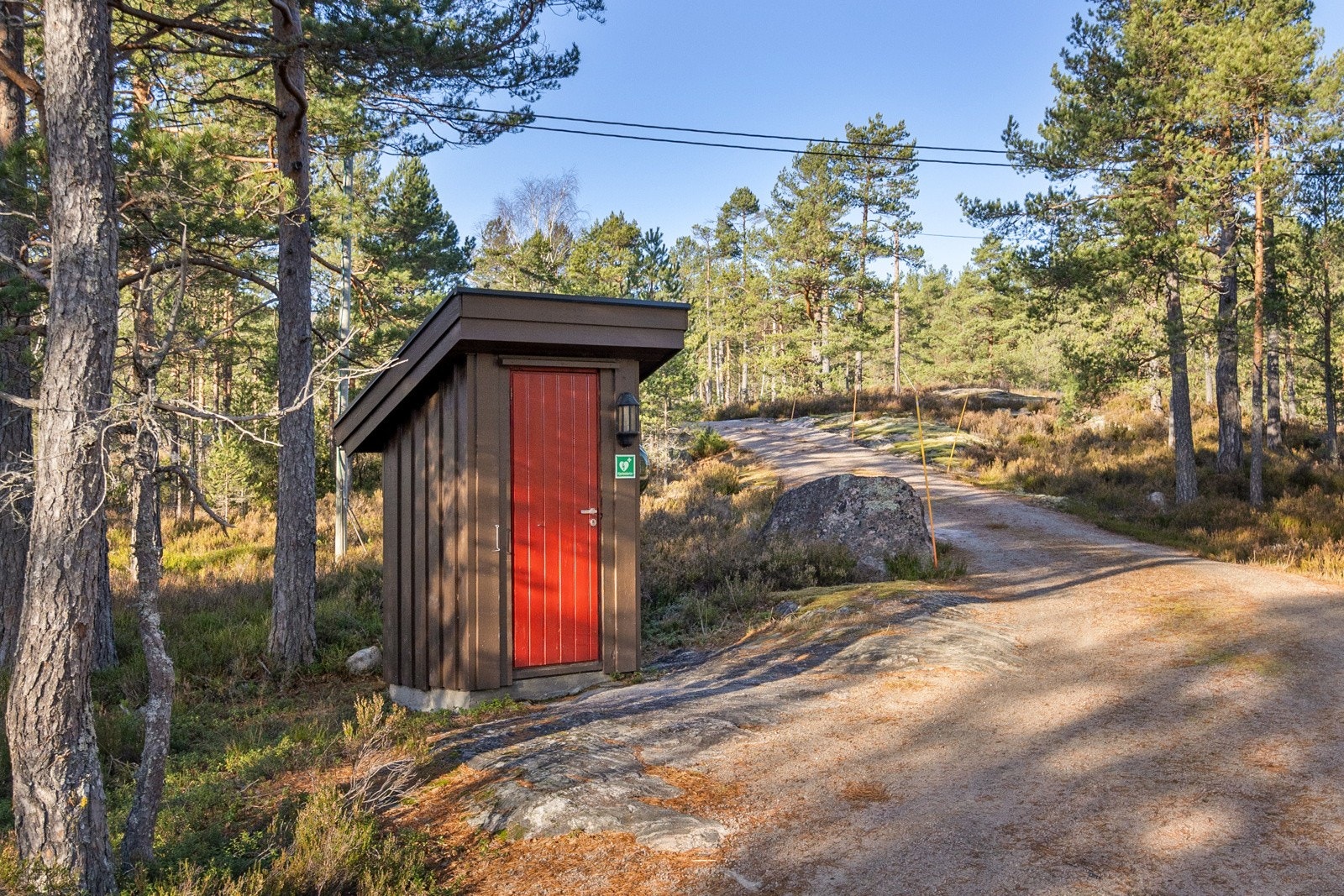 Vannpost rett ved hytta Galleribilde