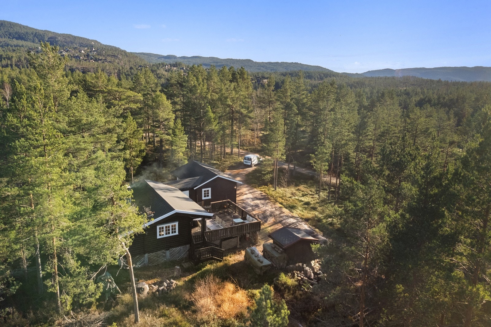 Trytetjønn 74 fra fugleperspektiv Galleribilde