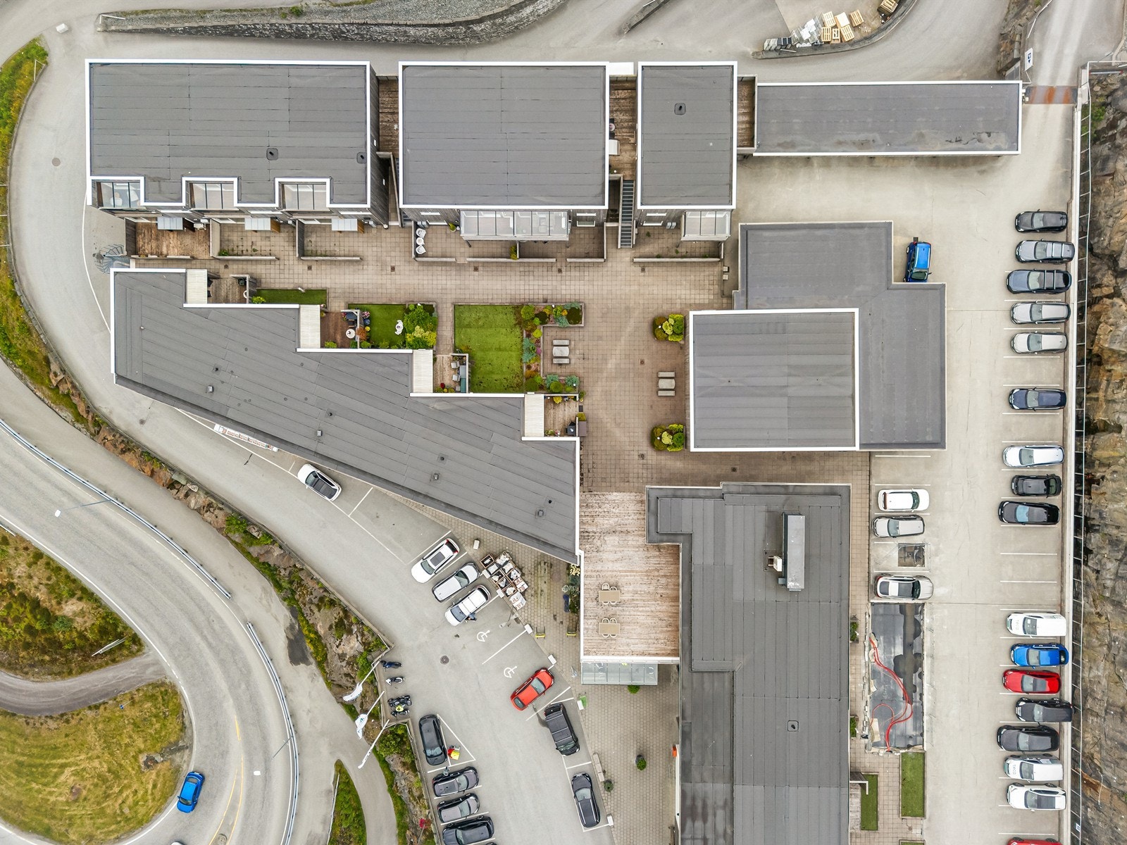 Leilighetene er en del av sameiet Handelstunet. Galleribilde