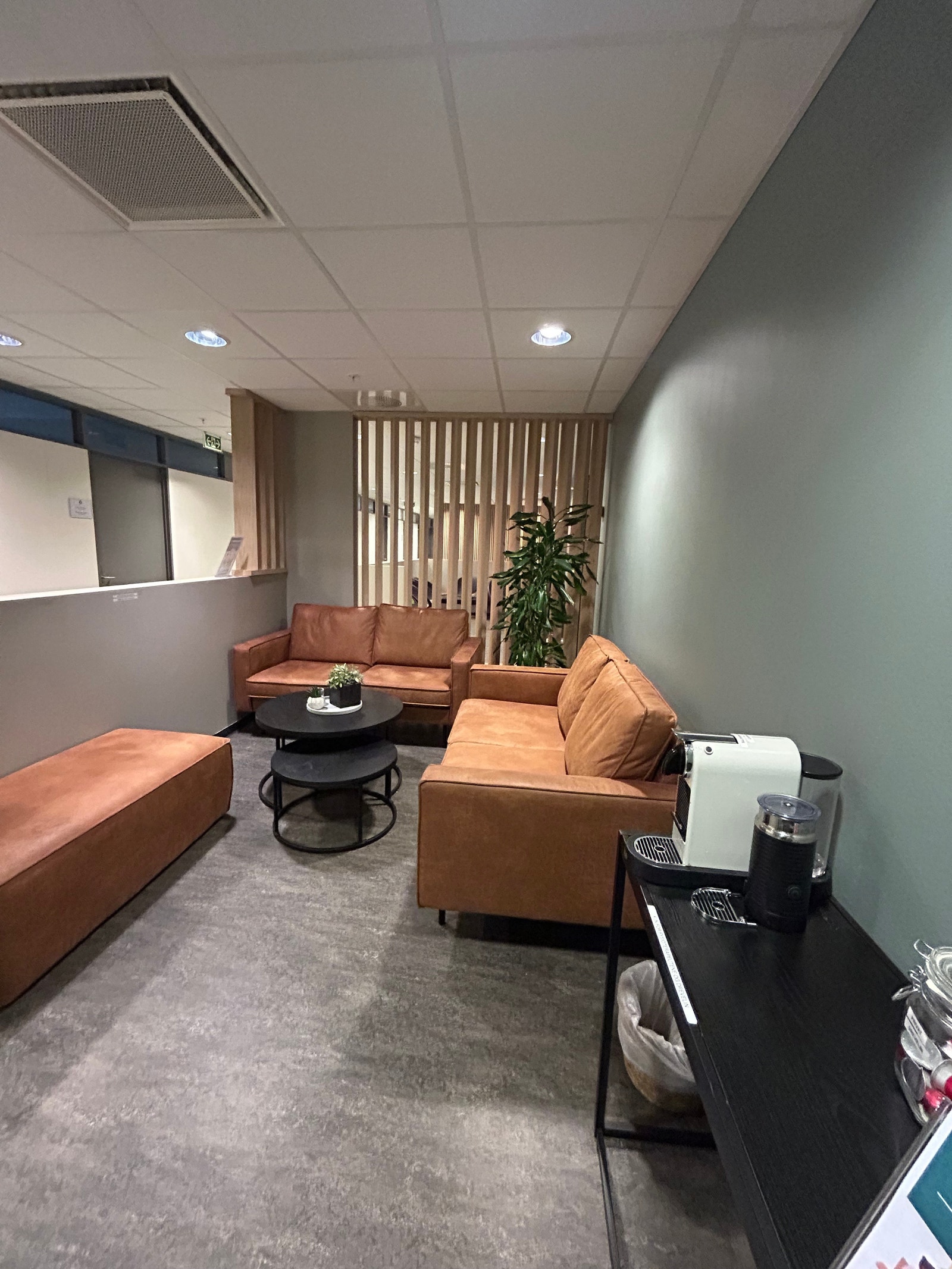 Pausekrok for de ansatte i etasjen Galleribilde