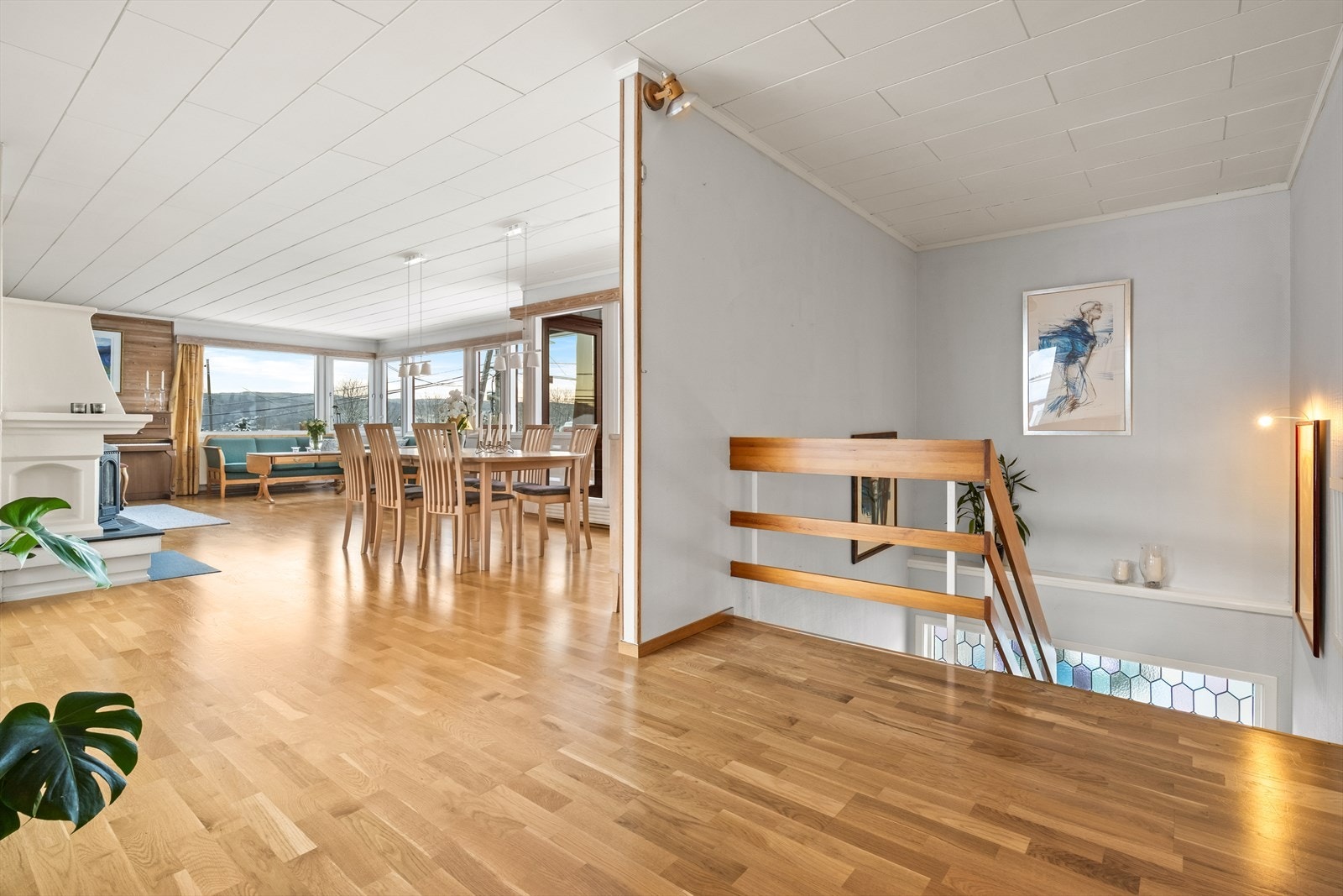 Fra stuen og trappegang Galleribilde