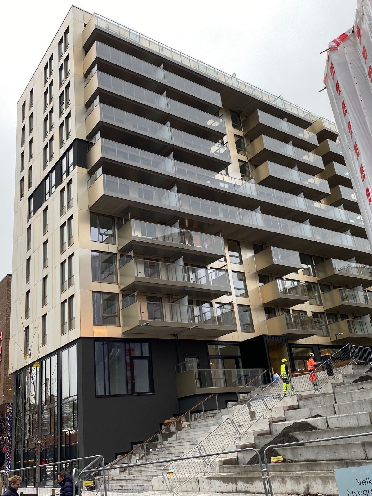 Fasade. Bilder fra byggeår (2021) Galleribilde