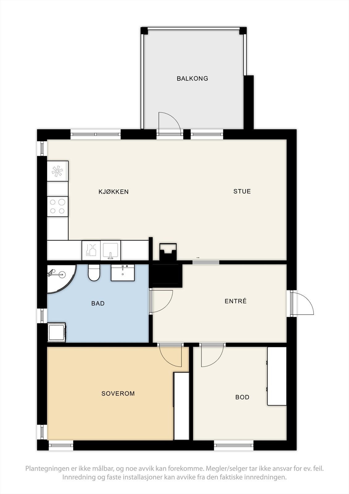 Plantegning. Galleribilde