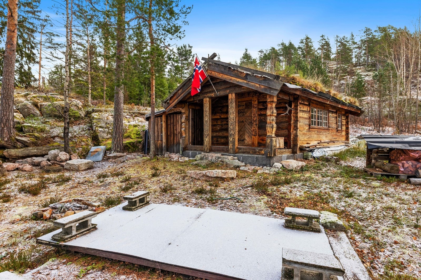 Anneks med utvendig bod Galleribilde