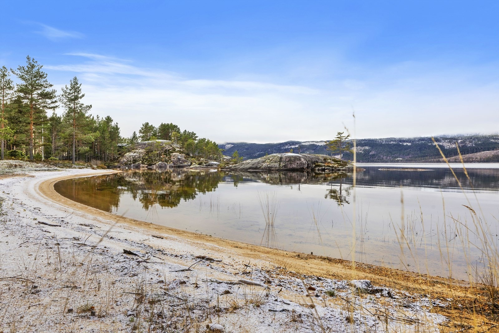 Her har du ca. 100 meter strandlinje for deg selv! Galleribilde