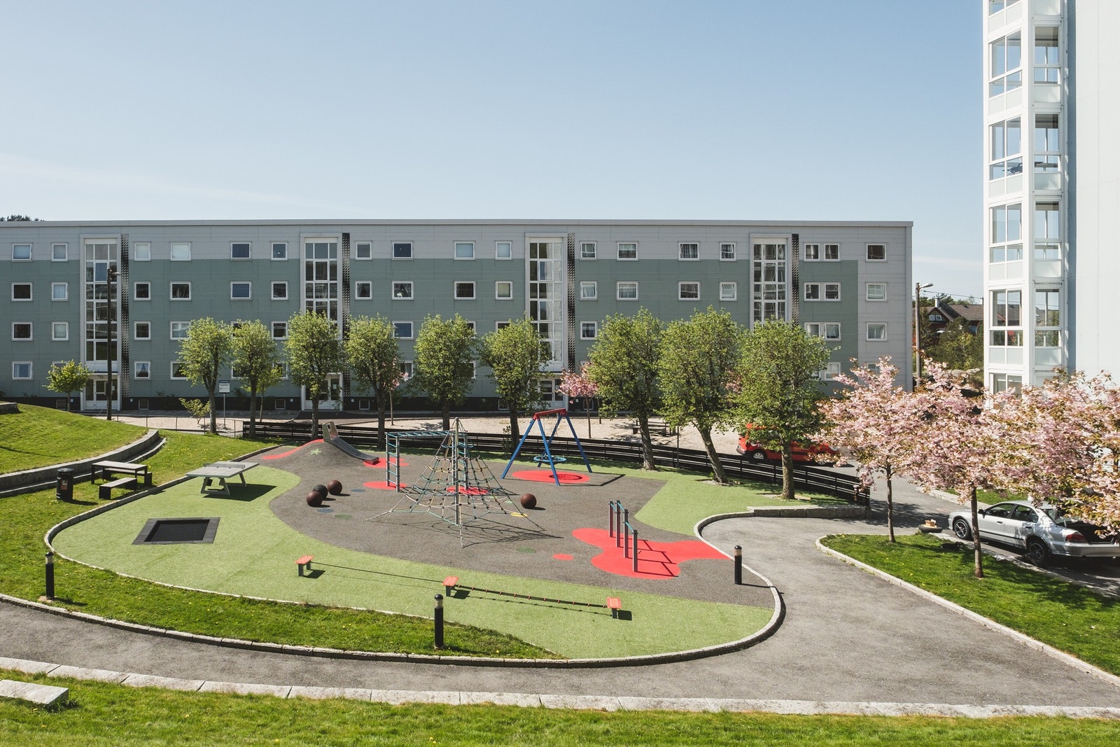 Hyggelige fellesområder i borettslaget. Galleribilde